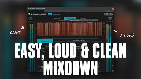 Audio Track Mixdown .